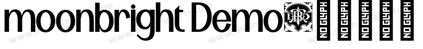 moonbright Demo字体转换